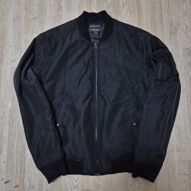 지오다노 G.INDUSTRIES MA-1 항공점퍼 봄버자켓 L(100)