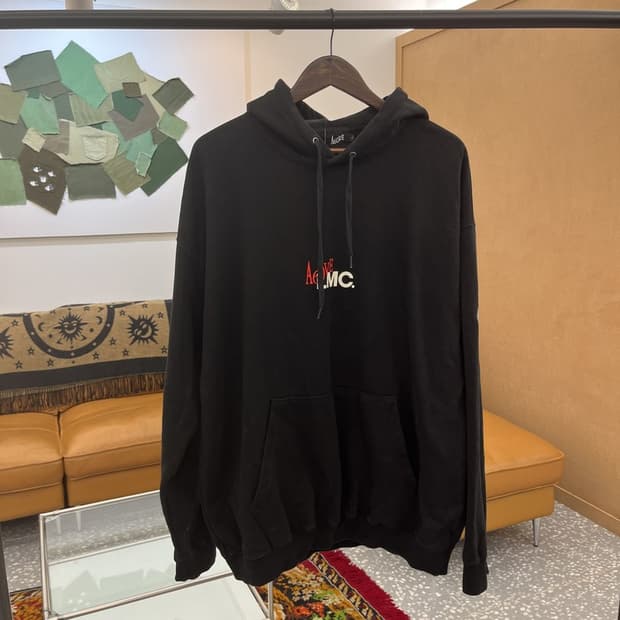 LMC X A60VE 프린팅로고 오버핏 스트릿 후드티 105 C05405