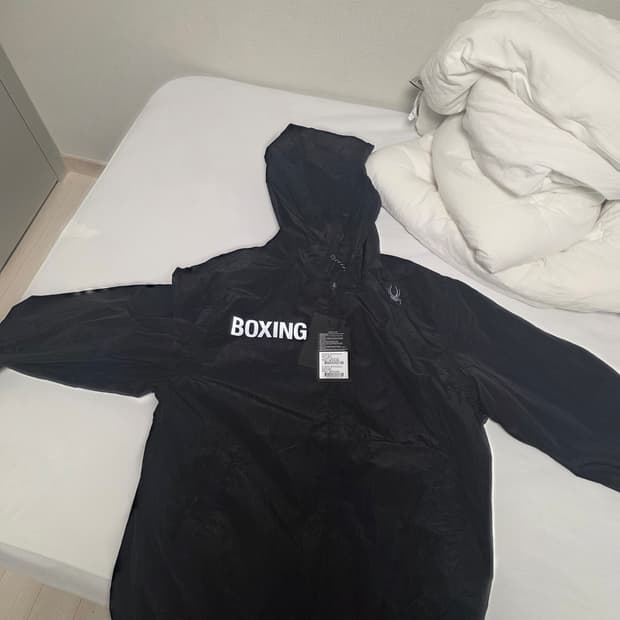 스파이더 빅펀치 우븐후드집업