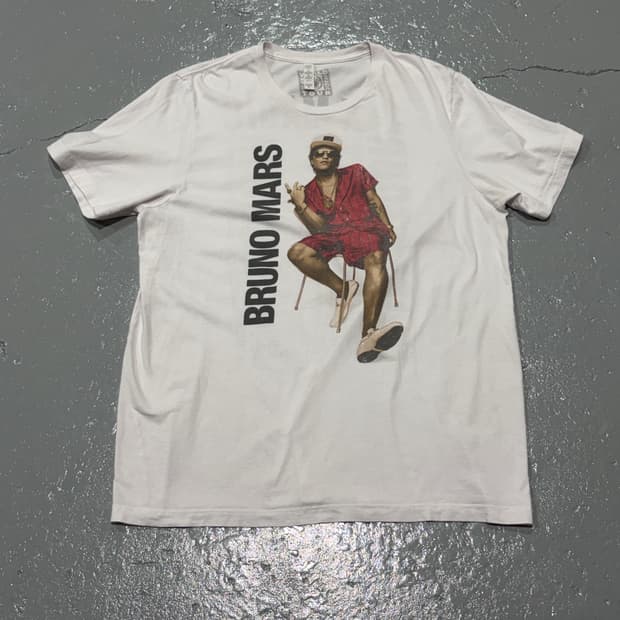 2018 브루노 마스(Bruno Mars) 월드 투어 티셔츠