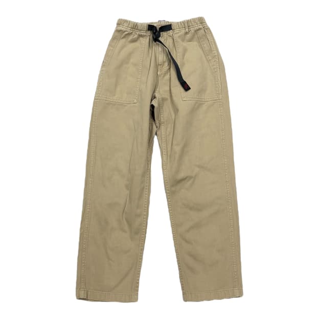 그라미치 루즈 테이퍼드 팬츠 바지 베이지 XS