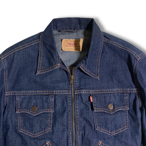 [55] Levis For Girls 데님 집업 자켓