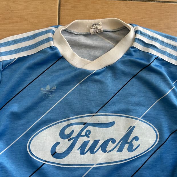 80‘s 아디다스 Fuck 져지