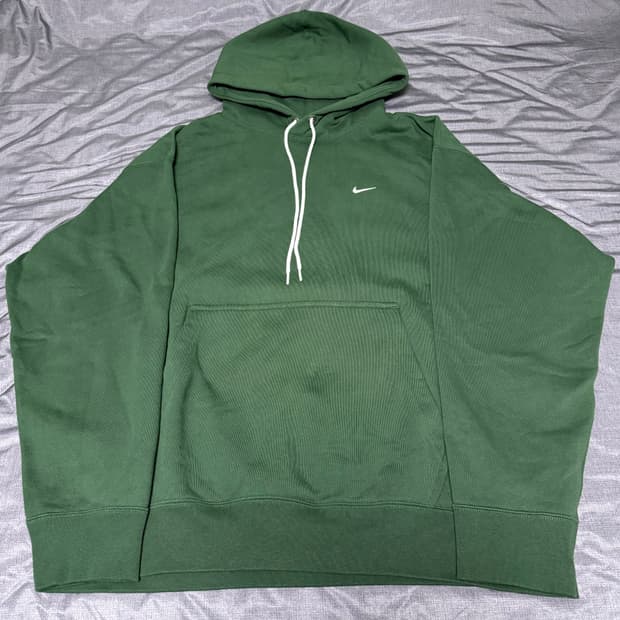 나이키 솔로 스우시 후드 그린 XL 해외사이즈