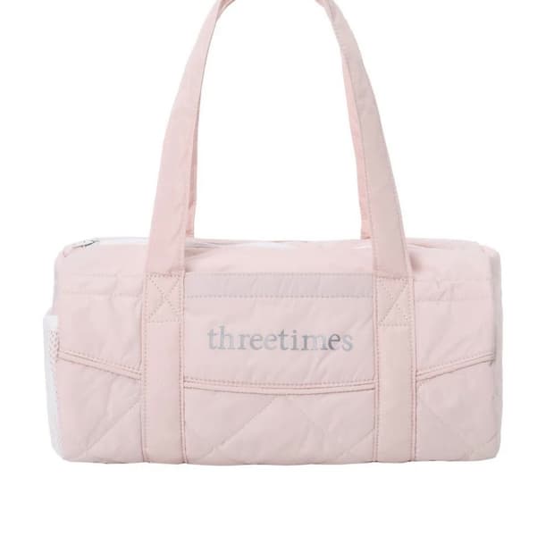쓰리타임즈 베베 스포츠백 + 오가닉 반팔티