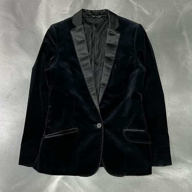  돌체앤가바나 벨루어 블레이저 y14435