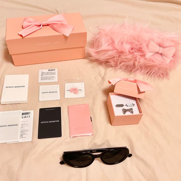 Gentle Monster HUSH-01 제니 선글라스🕶️