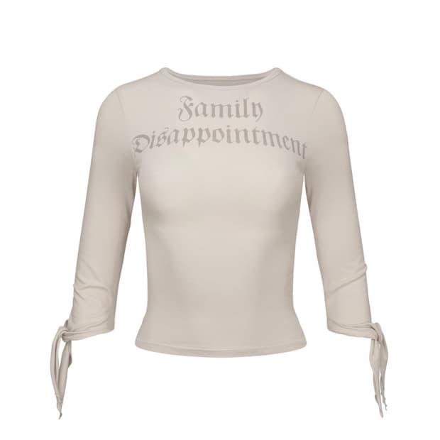 스컬프터 Tie Sleeve Tee