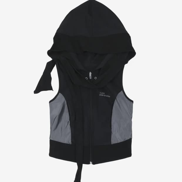 오호스 ojos 머플러 복서 후드집업