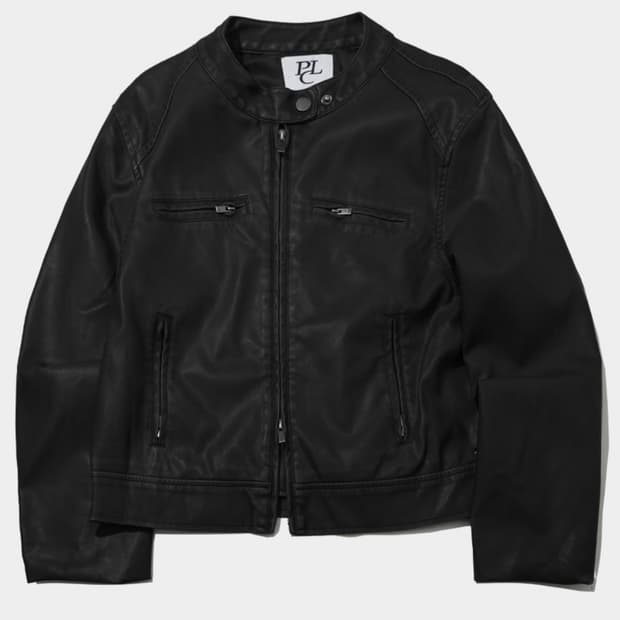 플레이스스튜디오 레더 자켓
