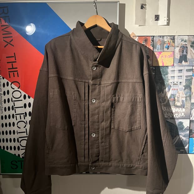 [3] moif 모이프 트러커 블루종 올리브