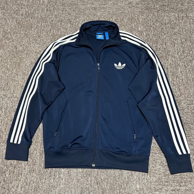 XXL) 아디다스 파이어버드 네이비 삼선 져지 트랙탑