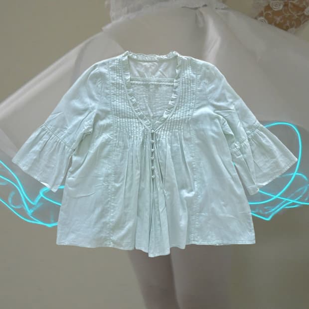 fairy mint blouse 민트 블라우스