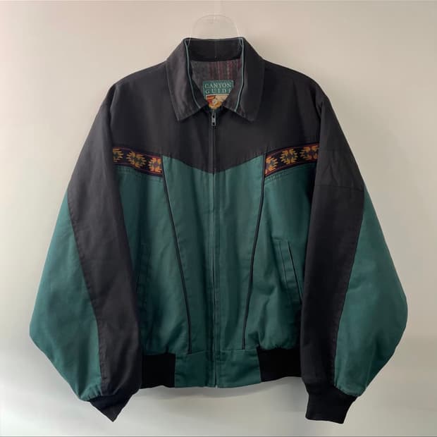 90s 캐니언 가이드 아즈텍 자켓
