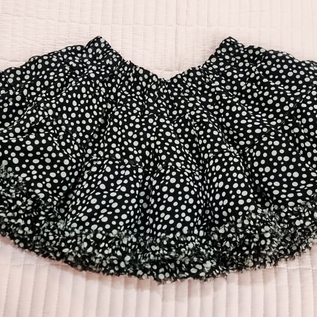도트 캉캉 스커트