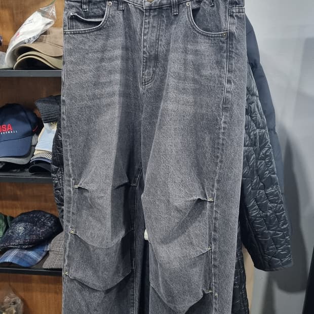 (엑스톤즈) WIDE 힙합바지 허리34~35(라지) 컨디션10/8