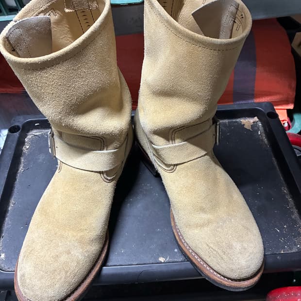 9.5D)레드윙 8268 러프아웃 엔지니어부츠