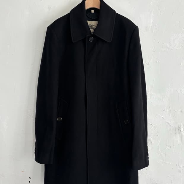  Burberry 버버리 런던 블랙 울 코트