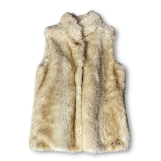 트윈키즈 페이크퍼 조끼