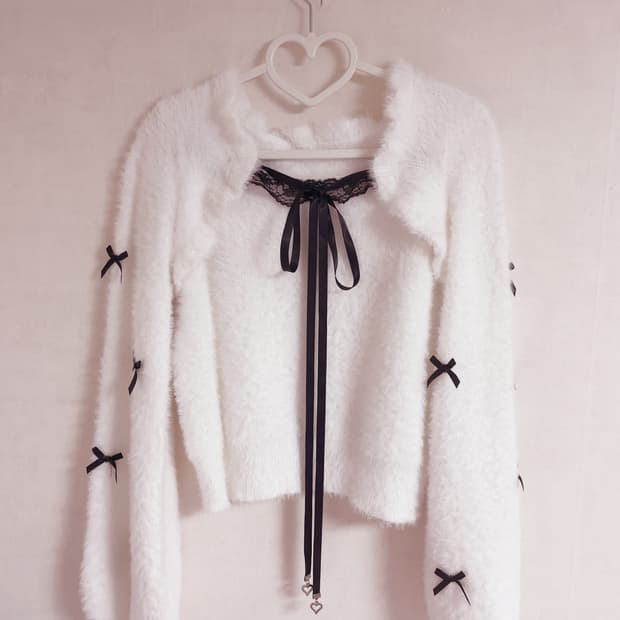 마즈 리본 케이프 니트 양산형 지뢰계 mars 리즈리사 노에미 걸리