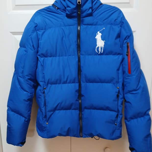 10s 폴로 랄프 로렌 빅 포니 다운 푸퍼 패딩 자켓