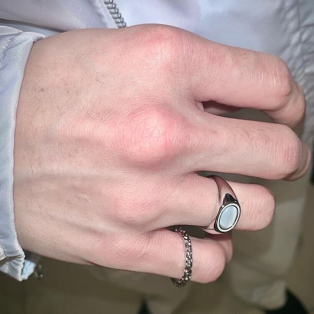 925 silver Open ring