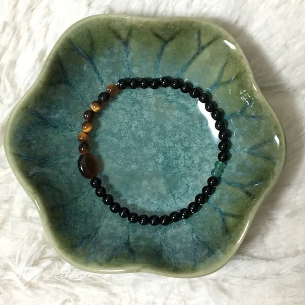 원석 비즈 팔찌