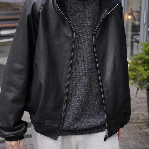 [2]헤릴 26ss 위켄드 램레더자켓 새상품 herill