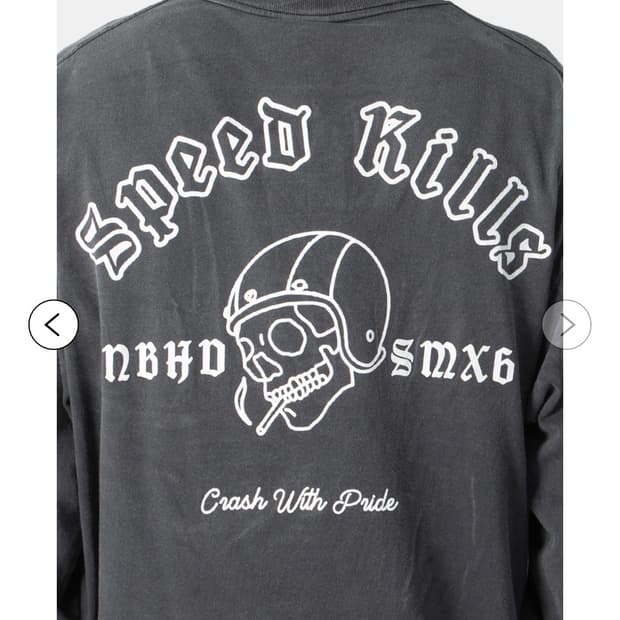 네이버후드 세인트마이클 맨투맨 라지사이즈