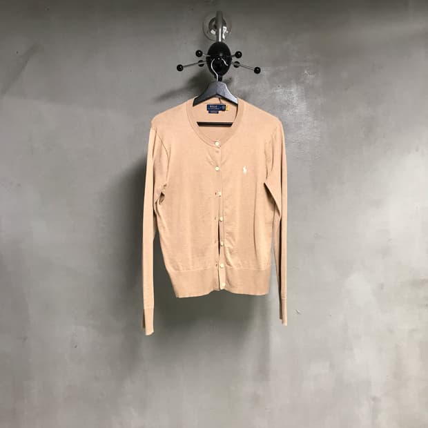 폴로 랄프로렌 QR 가디건 베이지 M(W)