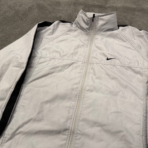 [ 정품/95 ] 00s 나이키 스우시 올드스쿨 바람막이 자켓