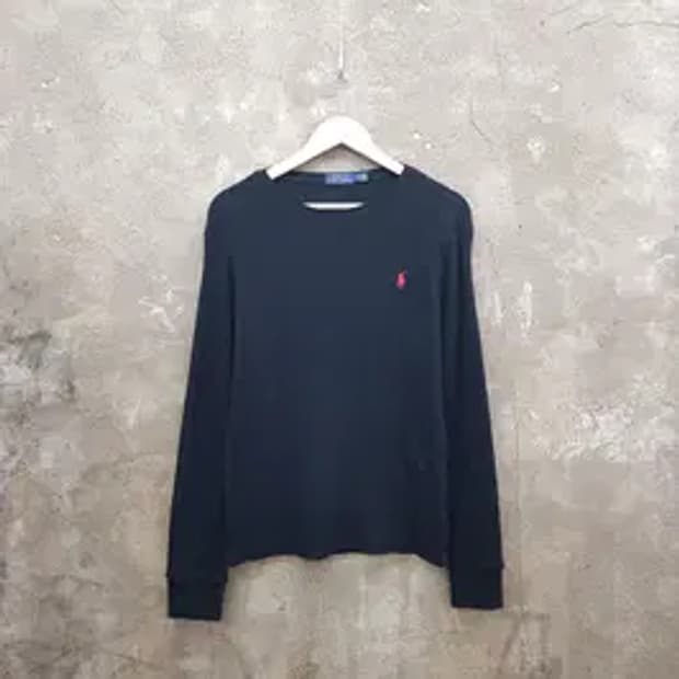 폴로 랄프로렌 와플 텍스처 롱슬리브 티셔츠  L사이즈