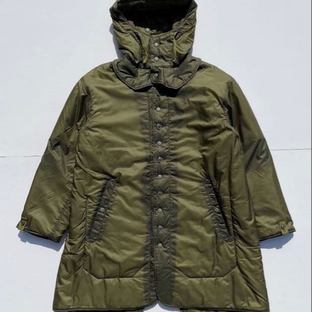 [M]엔지니어드가먼츠 마이크로 립스탑 라이너 코트 자켓(프리마로프트)