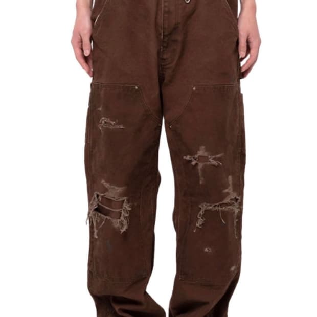 카미야 보로 페인터 팬츠