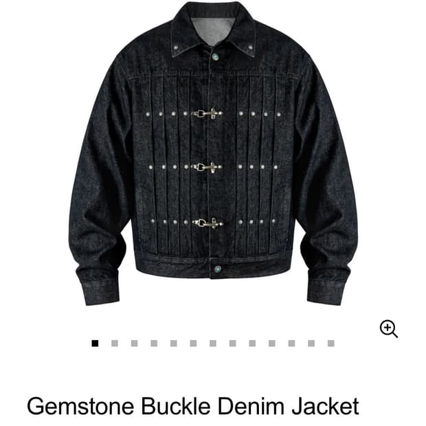 안티도트 소방관 데님자켓