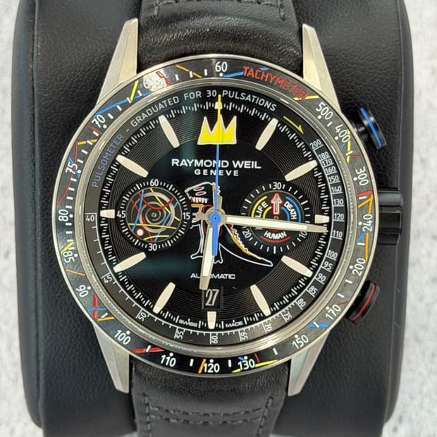 레이몬드웨일 프리샌서 바스키아 에디션 한정판 시계 판매합니다.