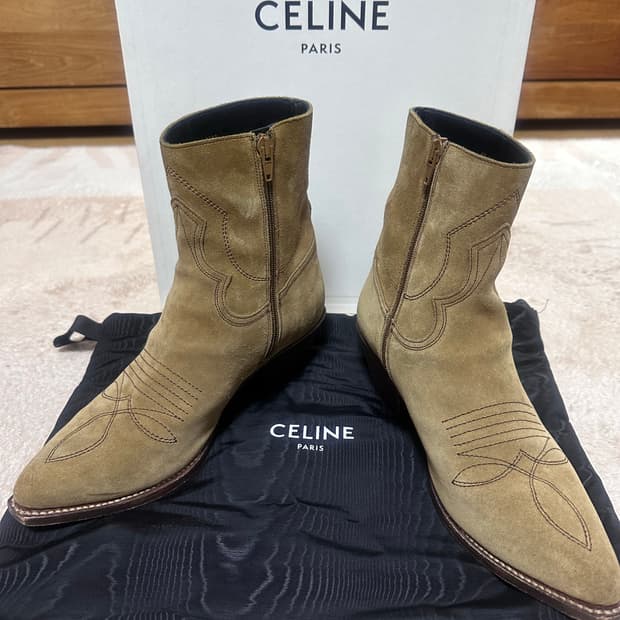 셀린느 웨스턴 부츠 38
