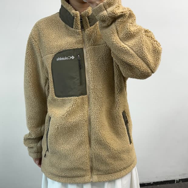 [XXL] 컬럼비아 베이지 플리스