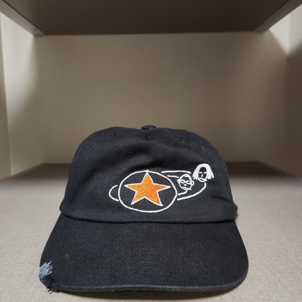 스타 로고 캡