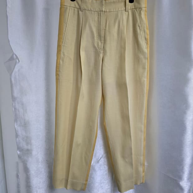 COS 코스 연노랑 여성 바지 (1651)