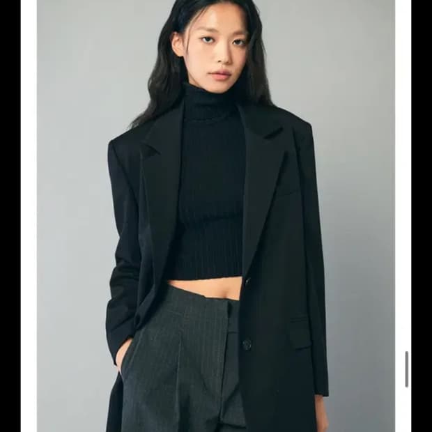 미쏘 테일러드 오버핏 자켓