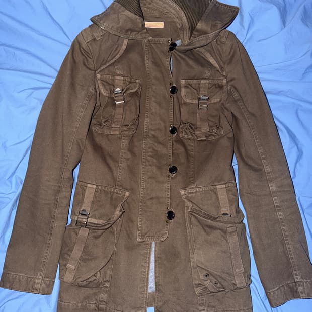 id vintage midi jacket