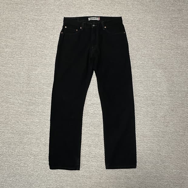 LEVI'S 505 black denim pants work