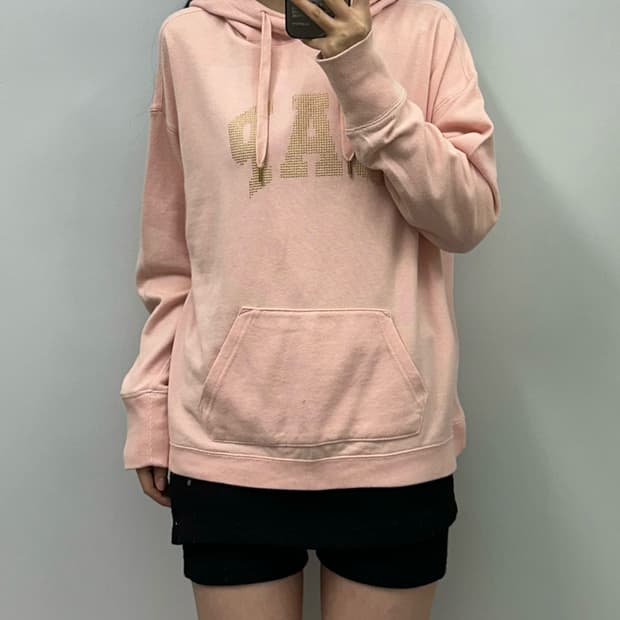 Gap 갭 딸기우유 후드티
