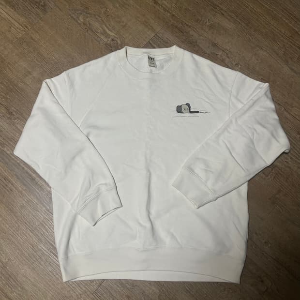 [L] 유니클로 카우스 롱슬리브 스웨트셔츠