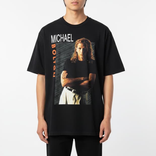 1991년 빈티지 싱글 스티치 마이클 볼튼 Tour 티셔츠