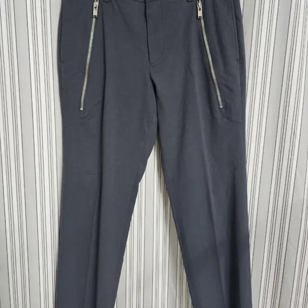 (30) [SYSTEM] 시스템 남성 지퍼 디테일 그레이 바지