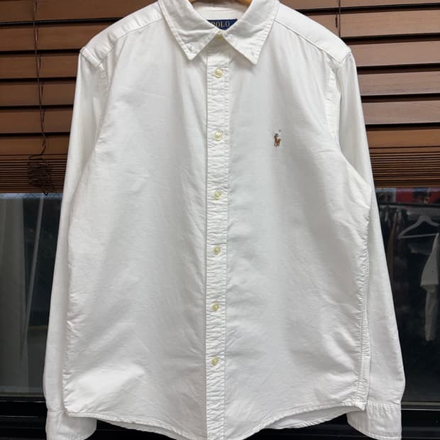 Polo Ralph Lauren 폴로 랄프 로렌 화이트 옥스포드 셔츠