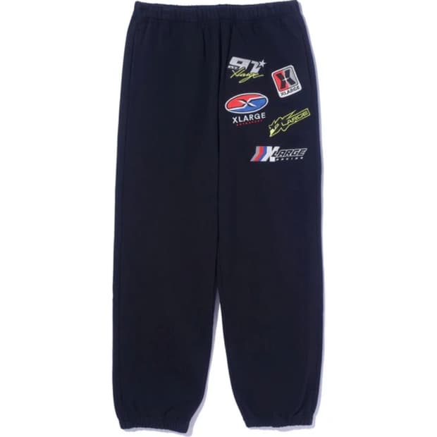 XLARGE 멀티 로고 스웻팬츠