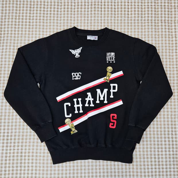 하운드빌 기모 맨투맨 남자100